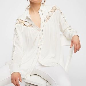 Free People Katie Bird Top